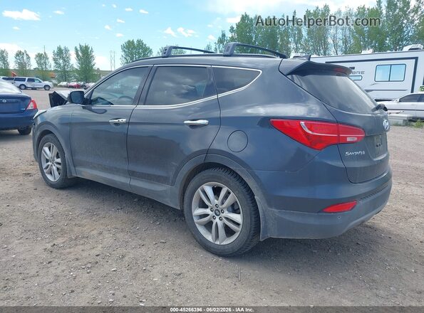 5XYZTDLB8GG321436 2016 HYUNDAI SANTA FE SPORT Gray Задня ліва чверть