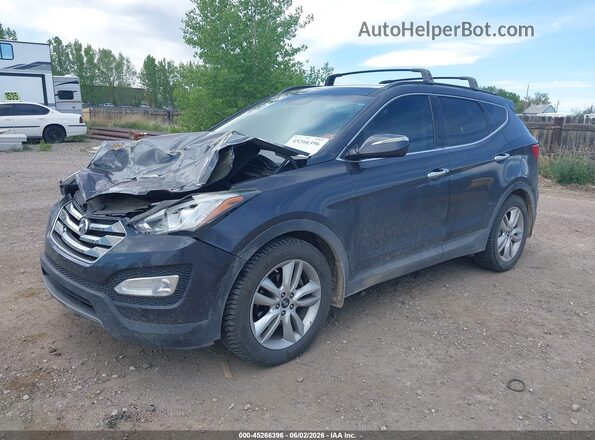 5XYZTDLB8GG321436 2016 HYUNDAI SANTA FE SPORT Gray Передня ліва чверть