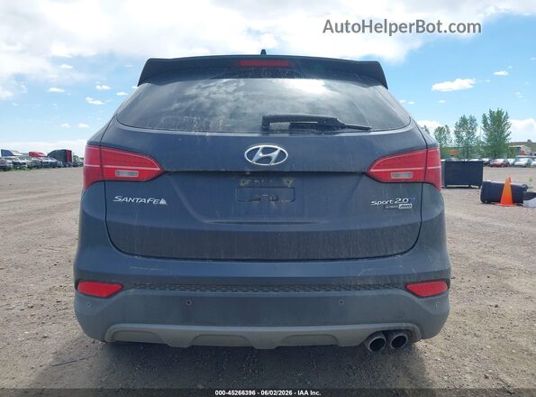 5XYZTDLB8GG321436 2016 HYUNDAI SANTA FE SPORT Gray 