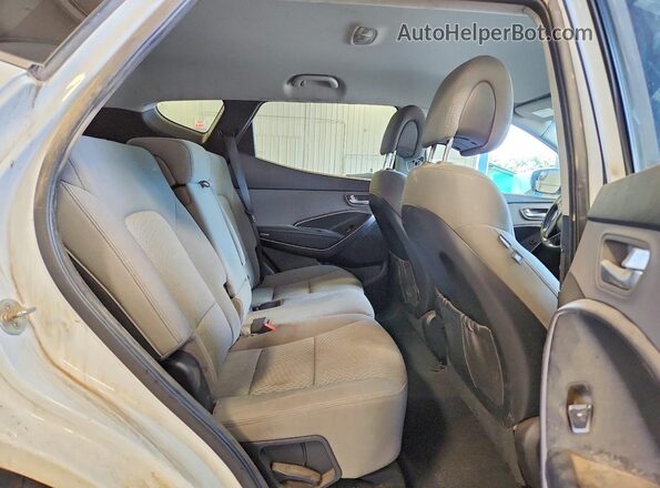 5XYZTDLB8HG438810 2017 HYUNDAI SANTA White 