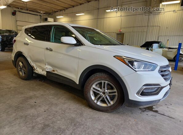 5XYZTDLB8HG438810 2017 HYUNDAI SANTA White 