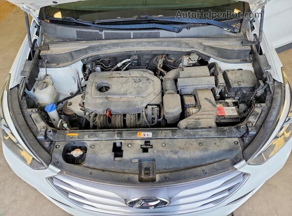 5XYZTDLB8HG438810 2017 HYUNDAI SANTA White 