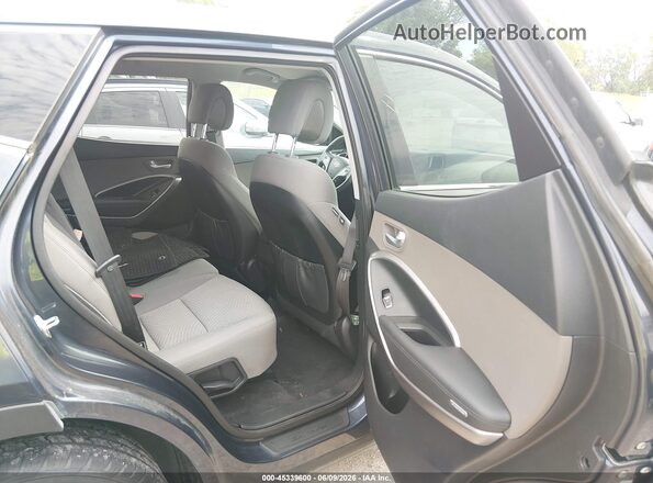 5XYZTDLB9GG369611 2016 HYUNDAI SANTA FE SPORT Dark Blue Вид наклейки с VIN-кодом