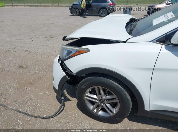 5XYZTDLBXHG440140 2017 HYUNDAI SANTA FE SPORT White წინა ხედი