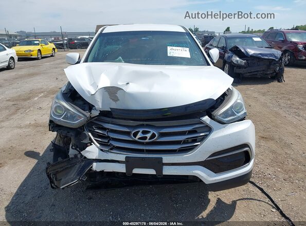 5XYZTDLBXHG440140 2017 HYUNDAI SANTA FE SPORT White უკანა სალონის ხედი