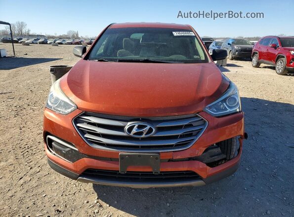 5XYZTDLBXHG441286 2017 HYUNDAI SANTA Orange Вид спереду