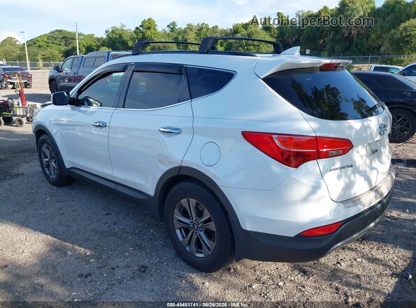 5XYZU3LB0GG335113 2016 HYUNDAI SANTA FE SPORT Белый Задняя левая четверть