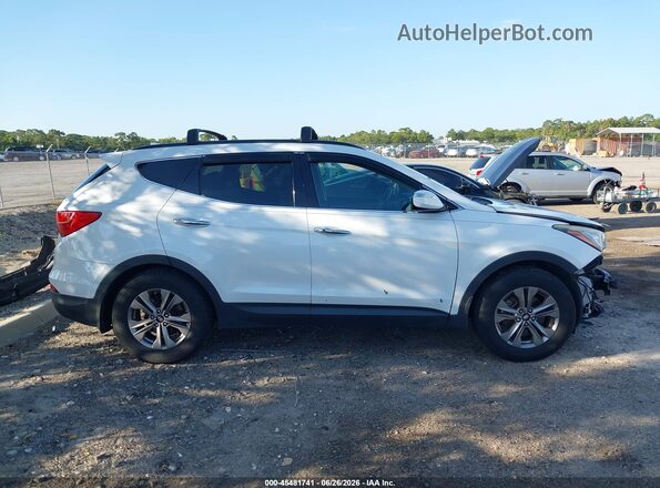 5XYZU3LB0GG335113 2016 HYUNDAI SANTA FE SPORT Белый Вид задней части салона