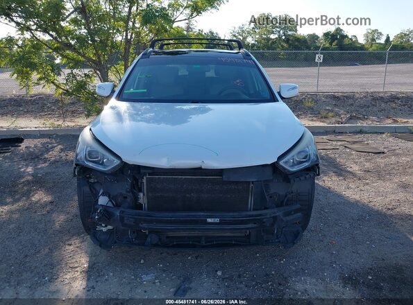 5XYZU3LB0GG335113 2016 HYUNDAI SANTA FE SPORT Белый Вид щитка приборов