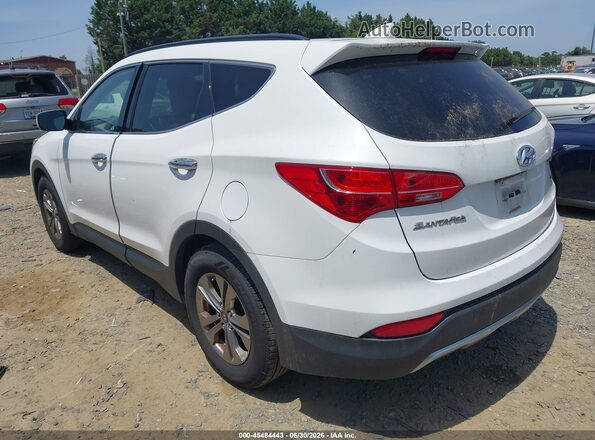 5XYZU3LB0GG376485 2016 HYUNDAI SANTA FE SPORT Белый Задняя левая четверть