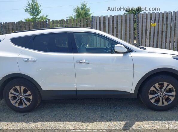 5XYZU3LB0GG376485 2016 HYUNDAI SANTA FE SPORT Белый Вид задней части салона