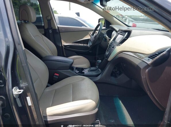 5XYZU3LB0HG461280 2017 HYUNDAI SANTA FE SPORT Gray Vista interior delantera