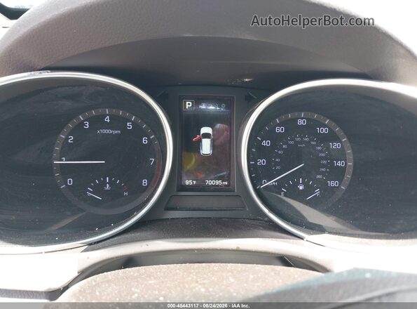 5XYZU3LB0HG461280 2017 HYUNDAI SANTA FE SPORT Gray Vista de los asientos traseros
