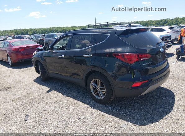 5XYZU3LB0JG511584 2018 HYUNDAI SANTA FE SPORT Black Tył lewy