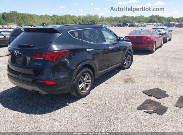 5XYZU3LB0JG511584 2018 HYUNDAI SANTA FE SPORT Black Tył prawy