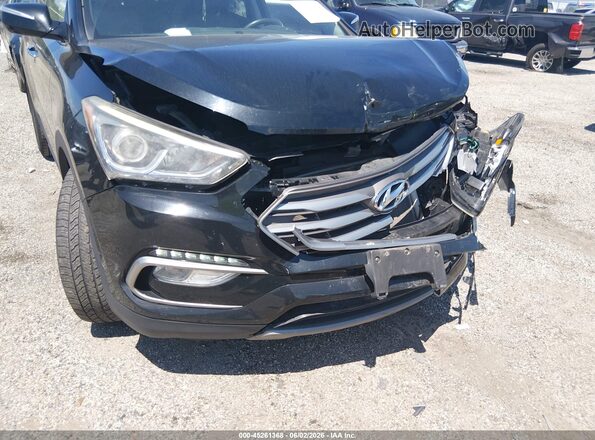 5XYZU3LB0JG511584 2018 HYUNDAI SANTA FE SPORT Black Widok z przodu