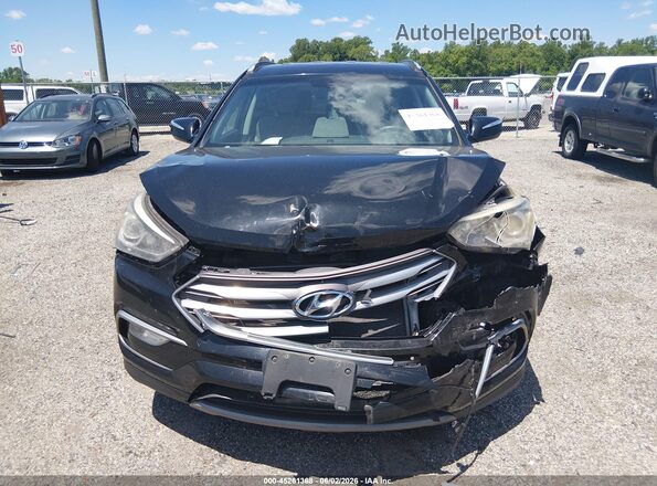 5XYZU3LB0JG511584 2018 HYUNDAI SANTA FE SPORT Black Widok zestawu wskaźników