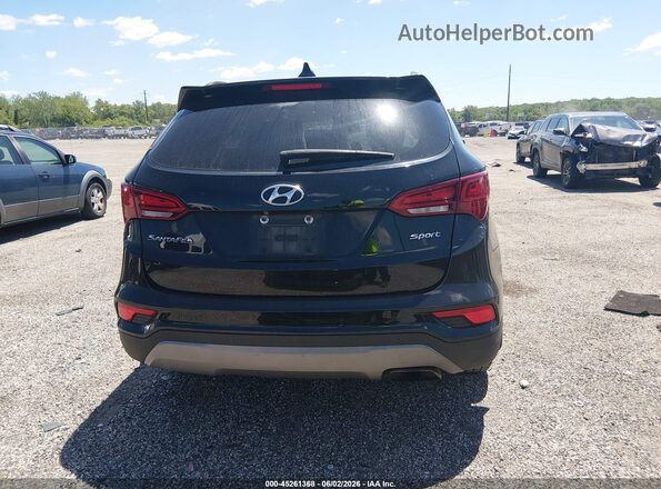 5XYZU3LB0JG511584 2018 HYUNDAI SANTA FE SPORT Black 