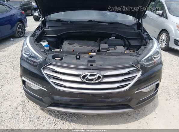 5XYZU3LB0JG540681 2018 HYUNDAI SANTA FE SPORT Black Vista trasera