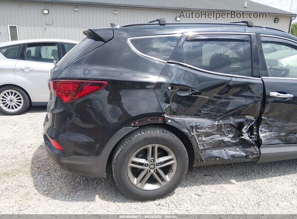 5XYZU3LB0JG540681 2018 HYUNDAI SANTA FE SPORT Black Vista frontal