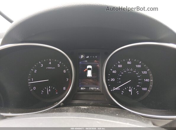 5XYZU3LB0JG540681 2018 HYUNDAI SANTA FE SPORT Black Vista de los asientos traseros