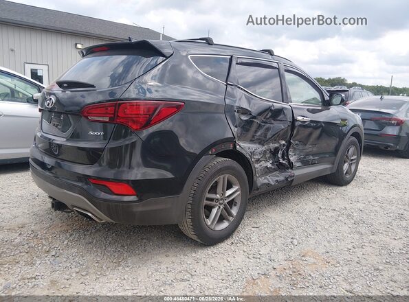 5XYZU3LB0JG540681 2018 HYUNDAI SANTA FE SPORT Black Trasero derecho