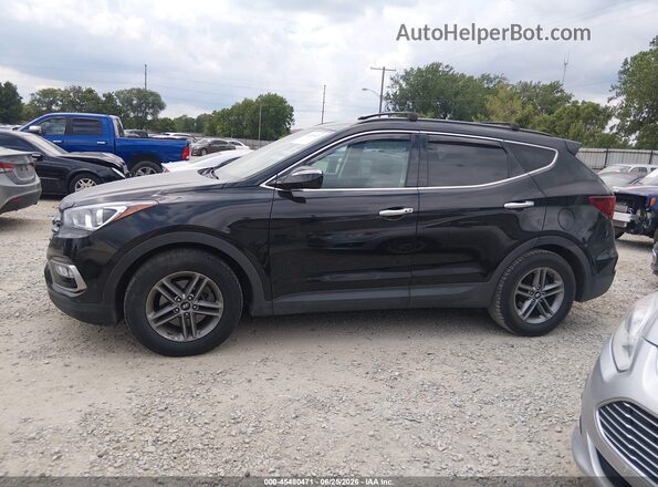 5XYZU3LB0JG540681 2018 HYUNDAI SANTA FE SPORT Black Vista interior de 360 grados