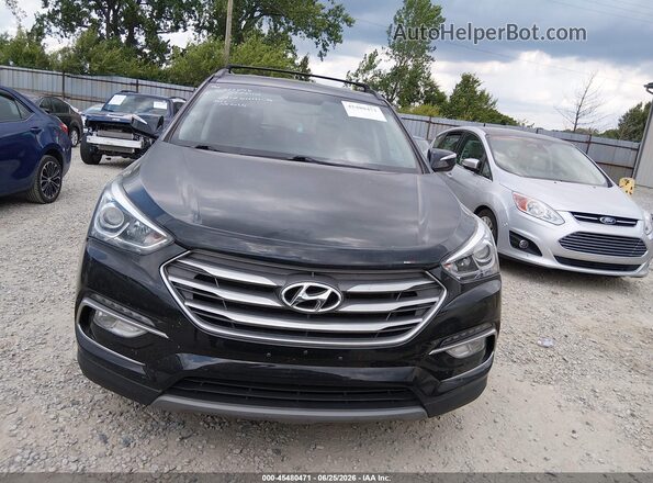 5XYZU3LB0JG540681 2018 HYUNDAI SANTA FE SPORT Black Vista del cuadro de instrumentos