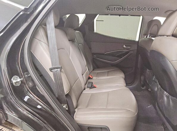 5XYZU3LB1GG315811 2016 HYUNDAI SANTA Black Vista interior trasera