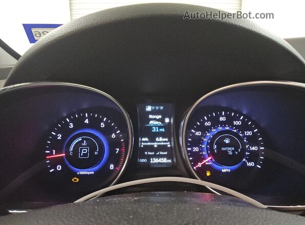 5XYZU3LB1GG315811 2016 HYUNDAI SANTA Black 