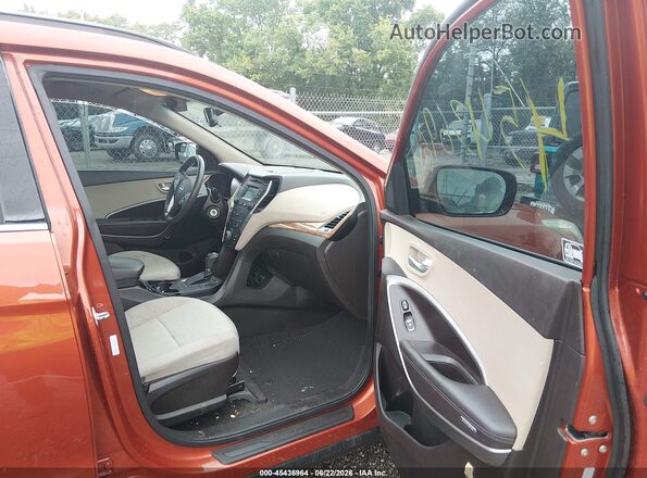 5XYZU3LB1GG353894 2016 HYUNDAI SANTA FE SPORT Orange Vista interior delantera