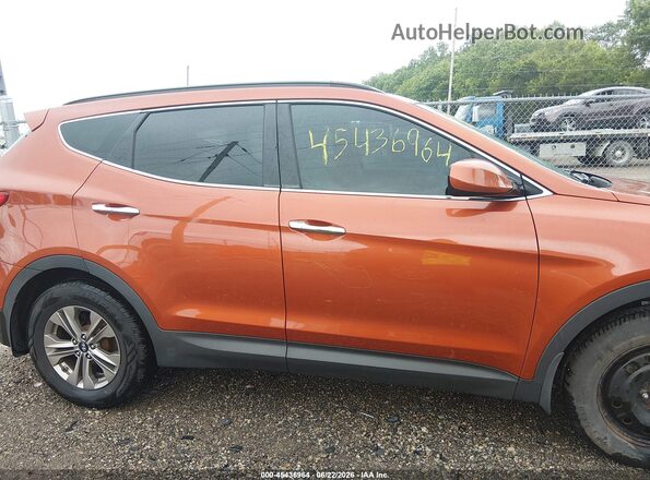 5XYZU3LB1GG353894 2016 HYUNDAI SANTA FE SPORT Orange Vista interior trasera
