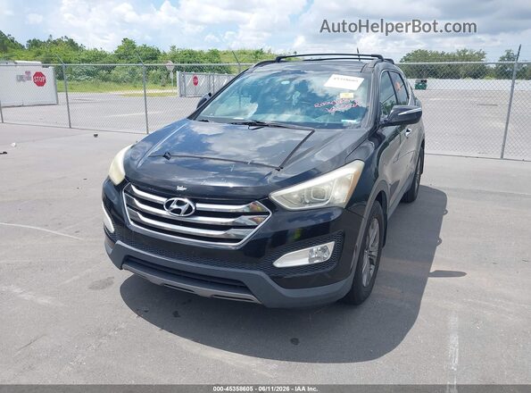 5XYZU3LB2GG306289 2016 HYUNDAI SANTA FE SPORT Black Przód lewy