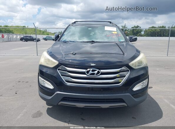 5XYZU3LB2GG306289 2016 HYUNDAI SANTA FE SPORT Black Widok zestawu wskaźników