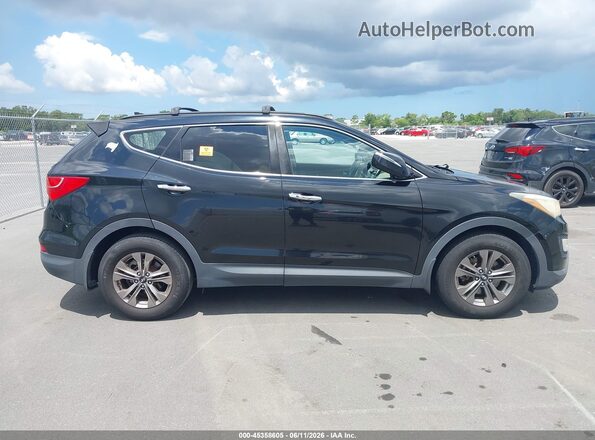 5XYZU3LB2GG306289 2016 HYUNDAI SANTA FE SPORT Black Widok wnętrza z tyłu