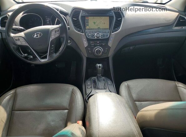 5XYZU3LB2GG355394 2016 HYUNDAI SANTA White წინა პანელის ხედი