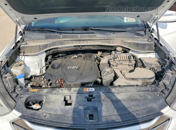 5XYZU3LB2GG355394 2016 HYUNDAI SANTA White ძრავის განყოფილების ხედი