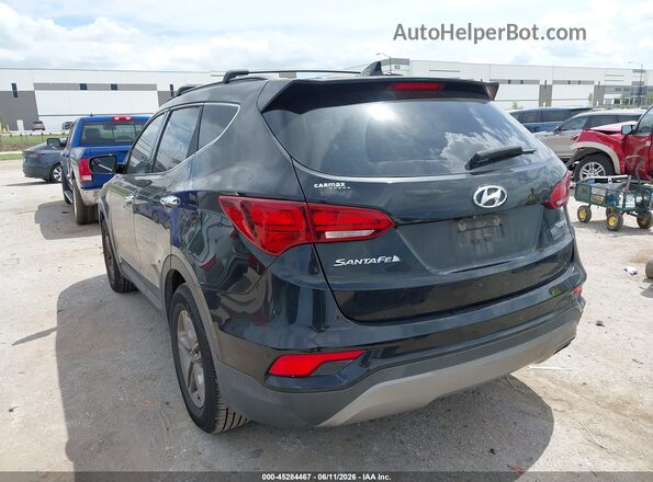 5XYZU3LB2HG400934 2017 HYUNDAI SANTA FE SPORT Черный Задняя левая четверть