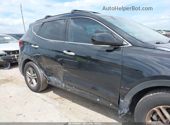 5XYZU3LB2HG400934 2017 HYUNDAI SANTA FE SPORT Черный Вид спереди