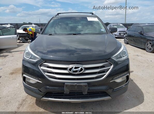 5XYZU3LB2HG400934 2017 HYUNDAI SANTA FE SPORT Черный Вид щитка приборов