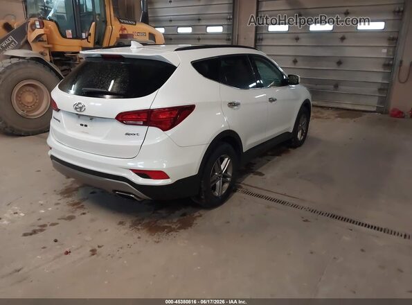 5XYZU3LB2JG524904 2018 HYUNDAI SANTA FE SPORT Белый Задняя правая четверть