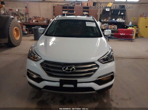 5XYZU3LB2JG524904 2018 HYUNDAI SANTA FE SPORT Белый Вид спереди
