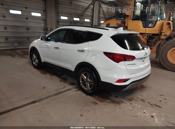 5XYZU3LB2JG524904 2018 HYUNDAI SANTA FE SPORT Белый Задняя левая четверть