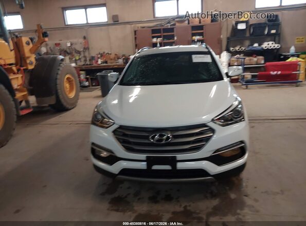 5XYZU3LB2JG524904 2018 HYUNDAI SANTA FE SPORT Белый Вид щитка приборов
