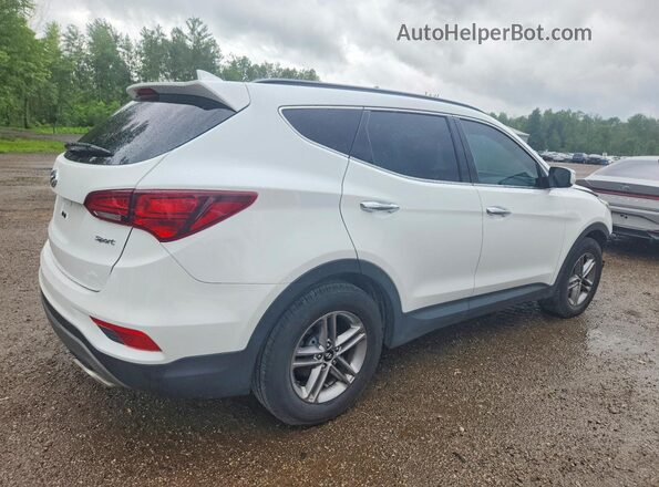 5XYZU3LB2JG545882 2018 HYUNDAI SANTA White უკანა მარჯვენა