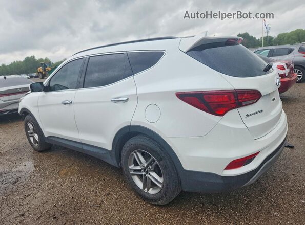 5XYZU3LB2JG545882 2018 HYUNDAI SANTA White უკანა მარცხენა
