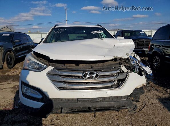 5XYZU3LB3GG343805 2016 HYUNDAI SANTA White Դիմացի տեսք