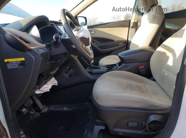 5XYZU3LB3GG343805 2016 HYUNDAI SANTA White Սալոնի դիմացի տեսք