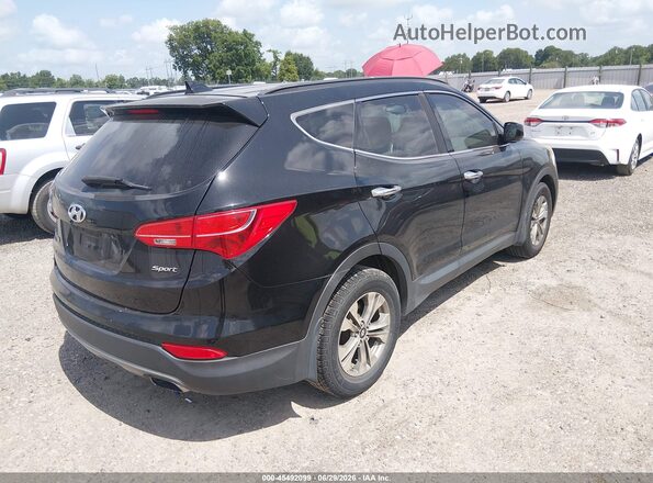 5XYZU3LB3GG346011 2016 HYUNDAI SANTA FE SPORT Black Rear right