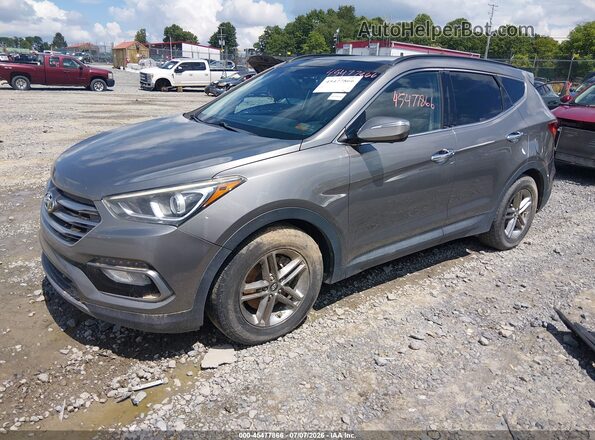 5XYZU3LB3HG386879 2017 HYUNDAI SANTA FE SPORT Gray წინა მარცხენა ხედი სამი მეოთხედიდან